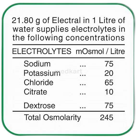 electral powder 22 gm